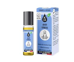 LCA | Roll-on Anti-stress 10ml | aux 4 Huiles essentielles | Stress, angoisses, équilibre émotionnel | Certifié bio | Formule 100% naturelle | Fabriqué en France
