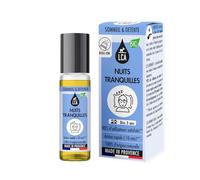 LCA | Roll-on Nuit tranquille 10ml | aux 5 Huiles Essentielles | Lavande fine | Action rapide | Dès 3 ans | Sommeil Réparateur | Certifié bio | Formule 100% naturelle | Fabriqué en France