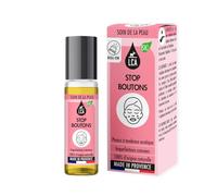 LCA | Roll-on Stop Bouton 10ml | aux 4 Huiles essentielles | Huile de Jojoba | Tea Tree | Peau à imperfections | Purifiant | Certifié bio | Formule 100% naturelle | Fabriqué en France