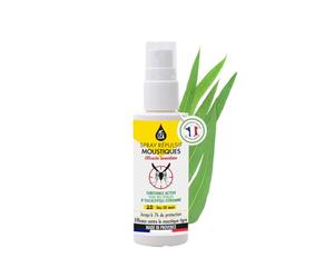 LCA - Spray Lacté Répulsif Moustiques - Format Pocket - 50ml | Dès 30 mois, Protection 7h contre tous les types de Moustiques, Actif Naturel Citriodiol, Fabriqué en France et Sans DEET