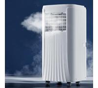 LCAIHONG Climatiseur Mobile 9000 BTU 3-en-1 avec télécommande, Refroidissement Rapide, Ventilateur déshumidificateur Silencieux avec minuterie 24H pour Maison Chambre bu, 1.5P, 1.5P