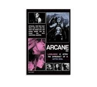 Lcaltcp Anime Arcanes Toile Affiche Musique pour Chambre Toile Esthétique Art Mural Décoration Chambre 30x45cm