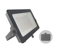 LCANALLYMS Lampes solaires d'extérieur, 4500-5000Lms, IP65 avec capteur du crépuscule à l'aube Cellule photoélectrique, lumière de sécurité économie d'énergie, Tricolore(150 Watts)