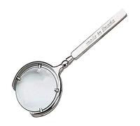 LCANALLYMS Loupe à Bijoux, Loupe de Lecture for Personnes âgées, 60 mm, Style Classique Russe, Artisanat en métal et Verre