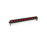 Beamz LCB128IP Barre Lumineuse avec 12 LED RGBA, 3, 4, 5 ou 9 Canaux DMX, Fonction Maître/Esclave, Shows Préprogrammés, Idéale pour l'Animation des Fêtes d'Anniversaires ou les Soirées