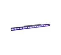 BeamZ Barre UV LCB48-18 LED UV, d'une Puissance de 3W par LED, 6 Segments, Contrôle DMX, Master/Slave, Idéal pour Créer des Atmosphères Blacklight