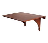 LCBDYLR Table Murale Escamotable - Bureau Flottant en Bois Massif 136kg | Plan de Travail Multifonction Gain de Place pour Cuisine/Buanderie/Bureau A 60 * 40cm