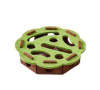 LCBKYDVM Interactive Cat Toy Puzzle Box, Felt Maze Game with Bell for Indoor Cats - Mental Stimulation, Scratching Exercise, Hunting Enrichment and Play Activity for Kittens