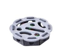 LCBKYDVM Interactive Cat Toy Puzzle Box, Felt Maze Game with Bell for Indoor Cats - Mental Stimulation, Scratching Exercise, Hunting Enrichment and Play Activity for Kittens