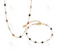 LCC® Collier de perles en soie naturelle fait à la main bracelet décorations femme personnalisé simple cadeau de Saint-Valentin