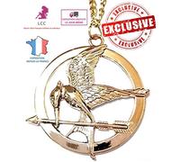 LCC® collier hunger games doré oiseau avec flèche bijou original du film pendentif décoratif accessoire pour fans métal
