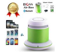 LCC® Haut-Parleur Bluetooth, micro-SD, jack 3.5 et Micro DOSS New Asimom DS1168S-vert