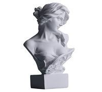 LCCCK Statue de Buste de la mythologie Grecque de 15,2 cm de Haut, Statues d'artémi, Figurines de déesse Romaine, utilisées pour la Pratique des Croquis, des Statues et des Sculptures esthétiques