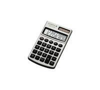 LCD 1110 Calculatrice de poche argent Ecran: 10 solaire, à pile(s) (l x H x P) 70 x 10 x 117 mm