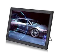 LCD 14 Pouces Téléviseur Portable, Analogique et Numérique 1080P HD avec Batteries Rechargeables 1800mAh et Antenne, TV pour Chambre