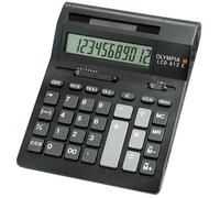 Olympia Calculatrice LCD612 Noir