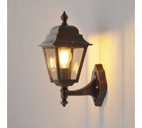 LCD Applique d'extérieur Toulouse, verticale TOULOUSE, dimmable, noir, Aluminium, Antique