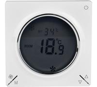 LCD Climatisation Ventilo-convecteur Thermostat central Refroidissement Chauffage Régulateur de température ambiante