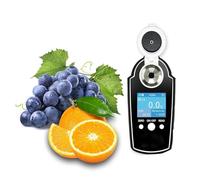 LCD Digital Brix Réfractomètre 0-58% Sucre Fruits Précision 0,2% Mesure Rapide 3s pour Aliments, Boissons, Fruits et Cultures