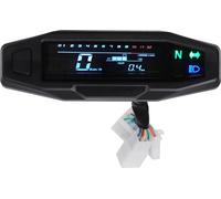 LCD Digital Motorcycle Multi Gauge Bar Tachymètre Odo Indicateur de boîte de vitesses