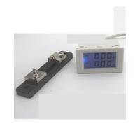 LCD display DC Voltage and current meter voltmeter ammeter range DC 0-199.9V 0-100A Blue backlight DC 3~40 Input With shunt NWPNLXEA