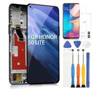 LCD Écran pour Huawei Honor 50 Lite NTN-L22 NTN-LX1 NTN-LX3 Display pour Nova 8i Ecran Complet avec Cadre pour Honor X20 Écran Remplacement Digitazer Tactile avec Réparation Outils