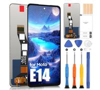 LCD Ecran pour Motorola Moto G24/G04/G04S/E14 LCD Display pour Motorola G24 XT2423-1 G04 XT2421-2 XT2421-3 G04S/E14 XT2421-8 6,56" Écran de Rechange Tactile Digitizer Assembly Réparation, Noir