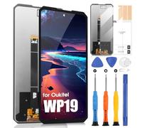 LCD Écran pour Oukitel WP19 / WP17 Ecran pour Oukitel WP17 LCD Display pour Oukitel WP19 Écran Tactile Digitizer Assembly Réparation Kit (Noir)