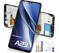 Lcd Écran Pour Samsung Galaxy A23 5g-Pour Samsung Galaxy A23 5g Écran Tactile Numériseur Pour Galaxy A23 5g Lcd Display Verre Assemblée Remplacement Sm-A236b Sm-A236b/Ds (Noir Avec Cadre)