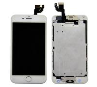 Lcd Écran Vitre Tactile Sur Châssis Avec Bouton Home + Caméra Assemblés Pour Iphone Apple 6 4.7 Pouces Blanc + Outils De Montage