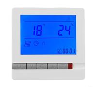 LCD Electric Floor Heating Thermostat 5-60C AC220V(A) | LCD digital display, 5-60C range, AC220V power, precise pour temp control, energy efficient operation