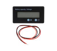 Lcd Jauge de Compteur de Capacité de Batterie, Indicateur D'État de la Batterie Au Plomb Étanche 12V / 24V / 36V / 48V, Tester la Capacité de la
