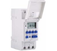 LCD Minuterie Programmateur horaire électrique hebdomadaire Numérique Timer Interrupteur 15A(220V)