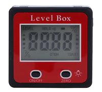 LCD numérique Inclinomètre Portracteur Portable Angle Finder avec Aimant pour Les projets de Travail du Bois
