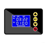 LCD numérique programmable pour relais de minuterie micro-ordinateur pour contrôleur de temps avec oscillateur et plusieurs modes de synchronisation pour une utilisation industrielle (DC24V)