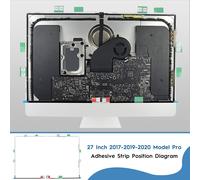 LCD Screen Adhesive Tape Replacement Compatible with Apple iMac 27 Inch A1419 Retiona 2017,2019,2020 with Tools to Open LCD Screen (Updated Model)