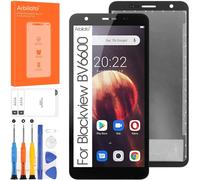 Lcd Screen For Blackview Bv6600 Bv6600e Lcd Display Touch Digitizer Assembly Replacement With Repair Kit (5.7"",Black)