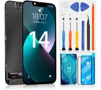 Lcd Screen For Iphone 14 Complete,Lcd Display For Iphone 14 Replacement 6.1"" Touch Screen Digitizer Assembly Kit Compatible For Iphone14 Model A2649,A2881,A2884,A2883,A2882