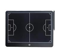 Lcd Soccer Ing Board - Planche de football électronique, tablette d'écriture d'entraînement avec écran transparent à un bouton, 35,9 x 23,9 x 0,8 cm