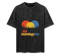 LCD Soundsystem Men's T-Shirt Unisex Black Men Tees XL