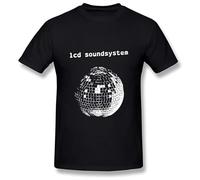 LCD Soundsystem T-Shirt Unisex Black Mens Tees Black XL