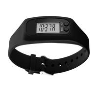 LCD Step COMPTENDER Watch avec Écran Grand Écran, Podomètre Léger du Fitness pour Calories, Distance Et Étapes, Idéal pour La Marche, La Course, La Gym, La Randonnée Et L'activité Quotidienne