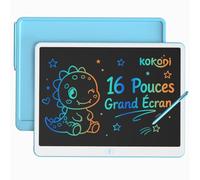 Lcd - Tableau d'écriture pour enfants à partir de 3 ans - KOKODI - 40,6 cm - Tableau magique coloré - Pour enfants de 3, 4, 5, 6, 7, 8 ans - Cadeau de Saint-Valentin, d'anniversaire, de vieille fille