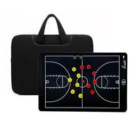 LCD Tableau Tactique de Basketball, Tableau Basketball Tactique Entraîneur Board, avec Stylet Inductif, Effacement et Verrouillage en Un Clic, Léger et Portable, pour l'entraînement(Medium)