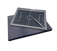 LCD Tableau Tactique de Football, Planches D'entraînement Tactique Portable avec stylo Capteur et Sac de Rangement, Adapté à l'Entraînement Sportif, à l'éducation ou Aux Cadeaux(Small,Football)