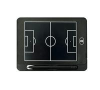LCD Tableau Tactique de Football, Planches D'entraînement Tactique Portable, Petit et Facile à Transporter, Lignes Claires Sans Décalage, pour l'entraînement, l'enseignement(Small,Football)