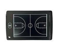 LCD Tableau Tactique de Football, Planches D'entraînement Tactique Portable, Petit et Facile à Transporter, Lignes Claires Sans Décalage, pour l'entraînement, l'enseignement(Small,Basketball)