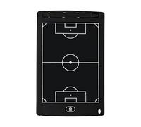 LCD Tableau Tactique de Football, Tableau Football Tactique Entraîneur Board, avec Stylet à Capteur, Effacement ou Verrouillage en Un Clic, Fin et Portable, pour la Planification Stratégique