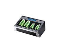 LCD Universal Charger - 4 h chargeur de batteries - (pour 4xAA/AAA/C/D, 1x9V) (USB)