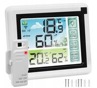 LCD Wireless Touch Weather Station et unité extérieure